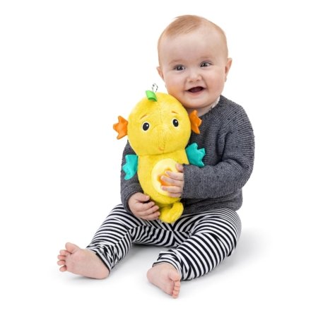 BABY EINSTEIN rahustav pehme mänguasi Seahorse Soother, kollane, 17400-000 