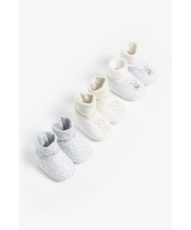 MOTHERCARE tekstiilist jalanõud, 3 tk., BB558 579763