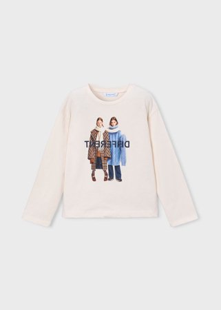MAYORAL pikkade varrukatega t-särk, soy, 4.003-63, cm 
