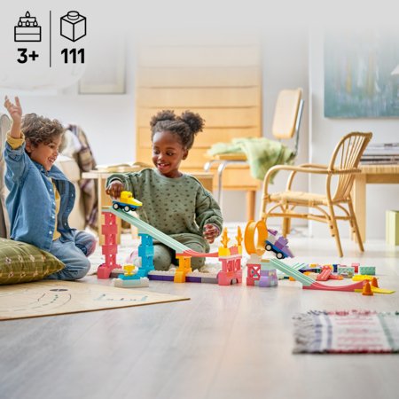 10478 LEGO® DUPLO® linn Kolm ühes loomingulised rambid sõidukitega 