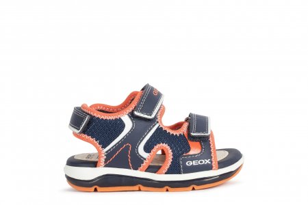 GEOX sandaalid navy/orangefluo, B150GA-0BC14-C4074 B150GA-0BC14-C4074-2