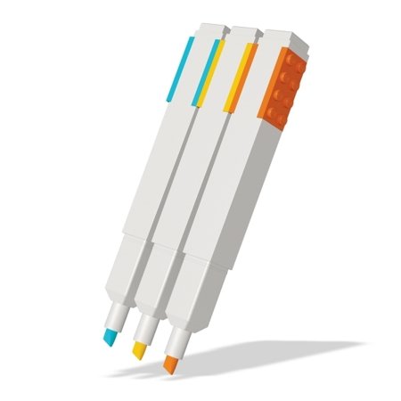 LEGO tekstimarkerid, 3 tk, 51685 
