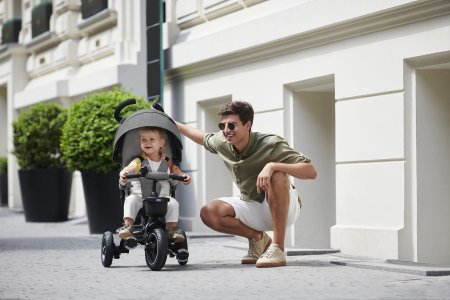 KINDERKRAFT SPINSTEP kolmerattaline jalgratas in1 hall KRSPST00GRY0000 