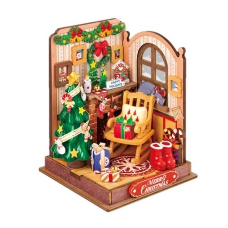 ROLIFE Puidust konstruktor Christmas Fireplace, DS041 