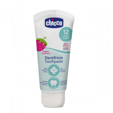 CHICCO hambapasta, maasikas 12k+ 50ml 00002321100000