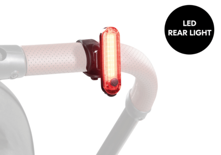 HAUCK jalutuskäru tuli LED, Black, 618769 