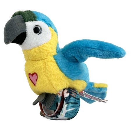 HAPPY YAPPERS interaktiivne pehme lind Sinine Aara, 9466 