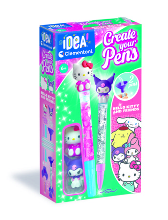 CLEMENTONI IDEA valmista oma pastakad: Hello Kitty & Kuromi, 18432 