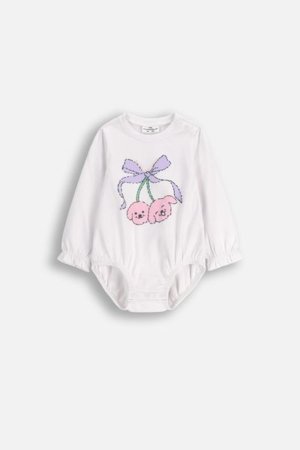 COCCODRILLO liivakurvits HAPPY PUPPY GIRL NEWBORN, valge, ZC5112103HGN-001-080, 80 cm 