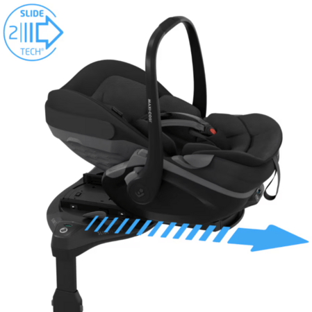 MAXI COSI turvahäll PEBBLE SLIDE PRO, Onyx Black, 40-87 cm., 8442508110 