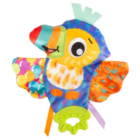 PLAYGRO närimiseks mõeldud mänguasi krõbiseva kangaga Tamika Toucan, 0189055 