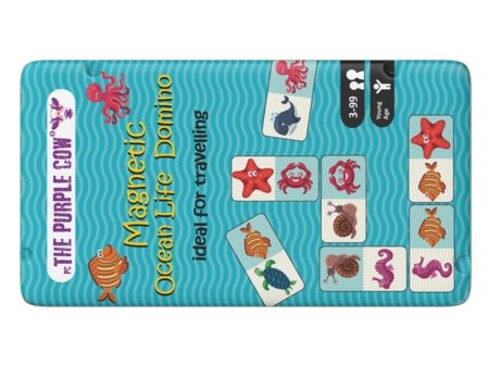 PURPLE COW reisimäng Ocean Life Domino (LT, LV, EE),  6916 