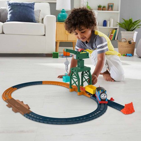 THOMAS & FRIENDS rööbaste komplekt mootoriga veduriga, HGY78 HGY78