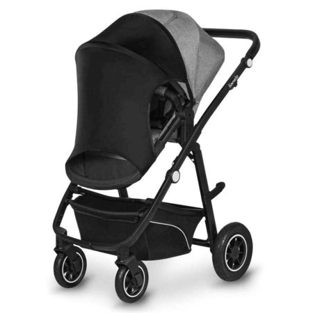 LIONELO päikesekaitse lapsevankritele, Black carbon, LO-STROLLER SUN COVER 