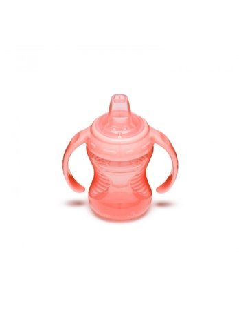 MUNCHKIN treeningpudel käepidemetega ja pehme otsikuga, Gentle Transition, sinine, 90460, 118 ml 