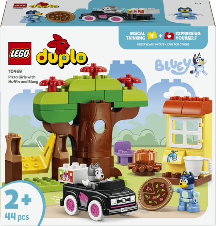 10469 LEGO® DUPLO® Bluey Pitsatüdrukud Muffini ja Blueyga 