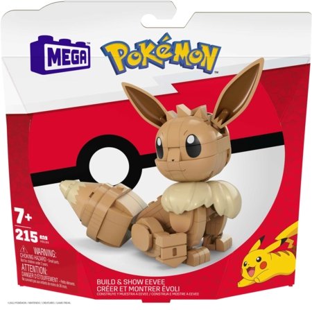 MEGA CONSTRUX POKEMON Eevee ehituskomplekt HDL84