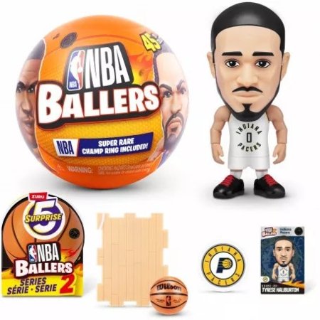 5 SURPRISE miniatuuride komplekt NBA Ballers 2 seeria, assortii, 77678GQ2 