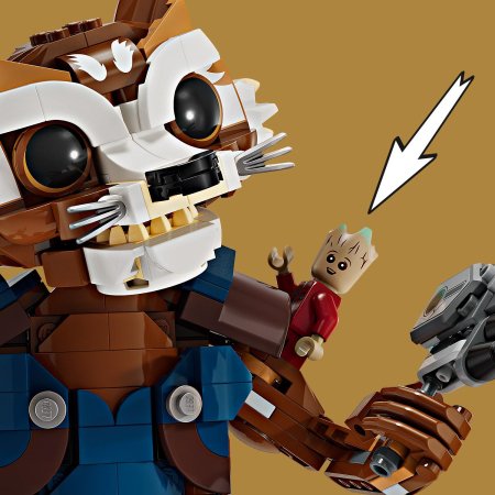 76282 LEGO® Super Heroes Marvel Rocket Ja Beebi-Groot 