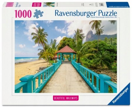 RAVENSBURGER PUZZLE pusle Värvikas sild Malaisias, 1000 tk, 12001766 0 