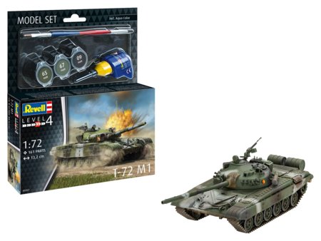 REVELL mudel T-72 M1, 63357 