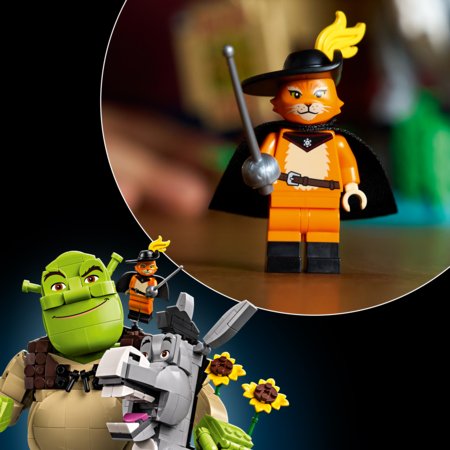 72423 LEGO® Shrek: Shrek, Eesel ja Saabastega Kass 