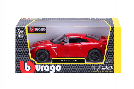 BBURAGO auto 1/24 Nissan GT-R, 18-21082 18-21082