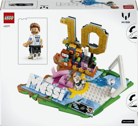 43011 LEGO® Editions Lionel Messi – jalgpalli parimad hetked 