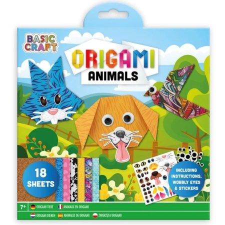 MOXY loovkomplekt "Origami lilled/loomad", assortii., 100096 