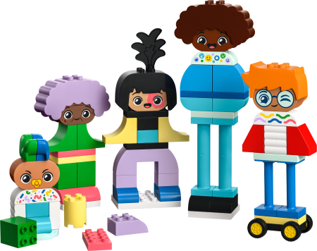 10423 LEGO®  DUPLO Town Suurte Emotsioonidega Kokkupandavad Inimesed 