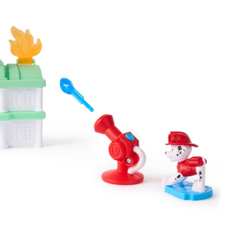PAW PATROL mini mängukomplekt Chase Adventure Tower / Marshall Fire Rescue, assortii, 6075209 