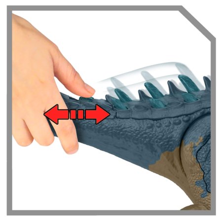 JURASSIC WORLD ründav Allosaurus, HRX50 