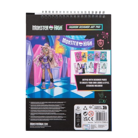 MONSTER HIGH moedisaini vihik , 71-0008 