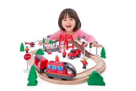 WOODY rongiraja komplekt Firefighters, 02192110 