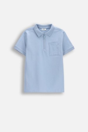 COCCODRILLO lühikeste varrukatega polo särk, sinised, WC6143602EJB-014-116, 116 suurus 