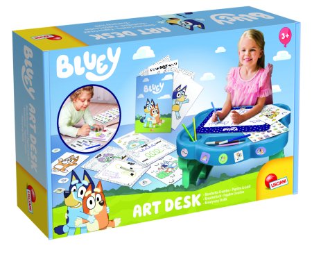 LISCIANI Bluey joonistuskomplekt lauaga, 99399 
