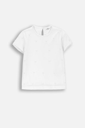 COCCODRILLO lühikeste varrukatega t-särk, valged, WC6143205EJG-001-122, 122 suurus 