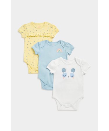 MOTHERCARE lühikeste varrukatega bodi, 3 tk., EB492 622650
