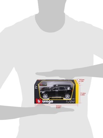 BBURAGO 1:24 Auto mudel Porshe Cayenne turbo, 18-21056 BK 
