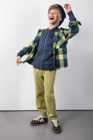 COCCODRILLO püksid ACADEMY BOY KIDS, roheline, cm 