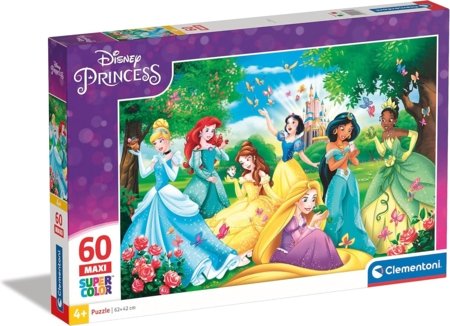 CLEMENTONI pusle Maxi Princess, 60 tk., 26471 