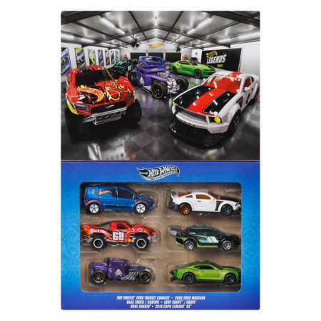 HOT WHEELS 1:64 kuue legendaarse mudeli komplekt, JLB24 