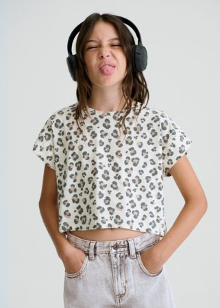 MAYORAL varrukateta t-särk, bone, 6.012-20, 128  cm 