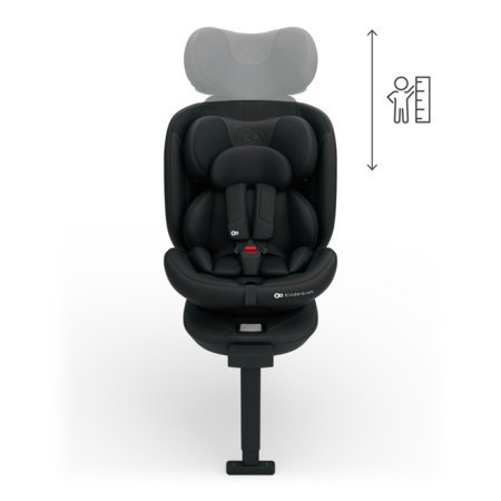 KINDERKRAFT turvatool I-360 2 PLUS, 40-150 cm., Black, KCI36002BLKPL00 