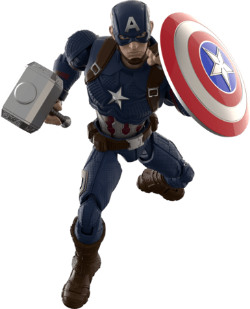 Blokees transformaator  Marvel Heros - Champion Class Captain America, 81115 