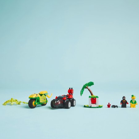 11198 LEGO® Spidey Spini ja Electro dinosaurusesõidukite tagaajamine 