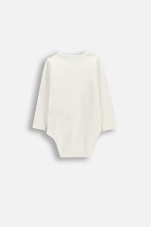 COCCODRILLO pikkade varrukatega hõlmikbodi, beež, WC6112602MBN-003-074, 74 suurus 