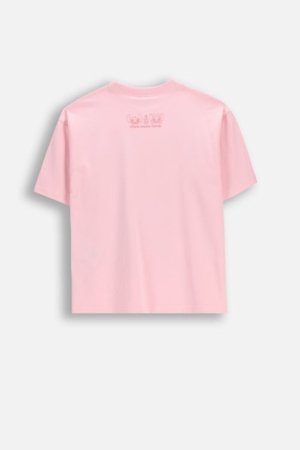 COCCODRILLO lühikeste varrukatega t-särk, roosad, cm 