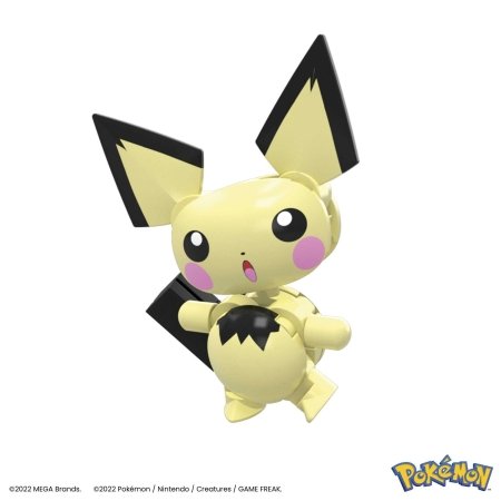 MEGA CONSTRUX POKEMON Pikachu lisa ehituskomplekt HKT23