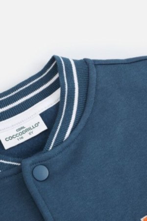 COCCODRILLO pullover with zipper ACADEMY BOY KIDS, sinine, ZC4132601ABK-014-092, 92 cm 